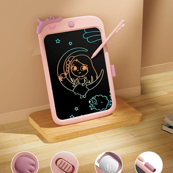 Premium Quality Educational Toys 10 Inch lovely drawing tablet kids DrawingBoard - Picture 3 of 15